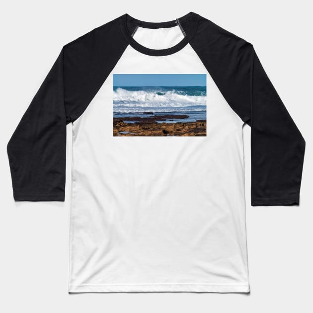 Portuguese Atlantic coast Baseball T-Shirt by homydesign